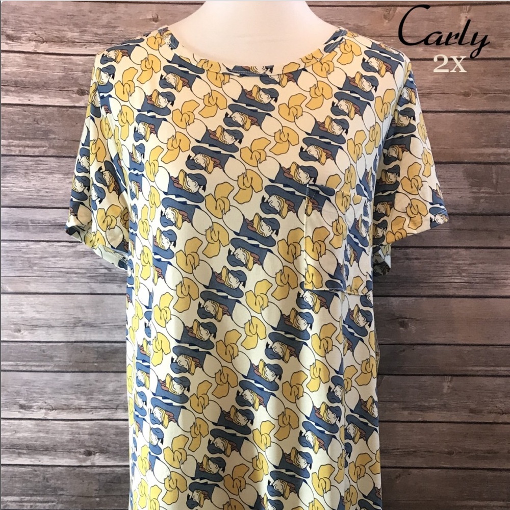 2x Donald Duck Disney Carly